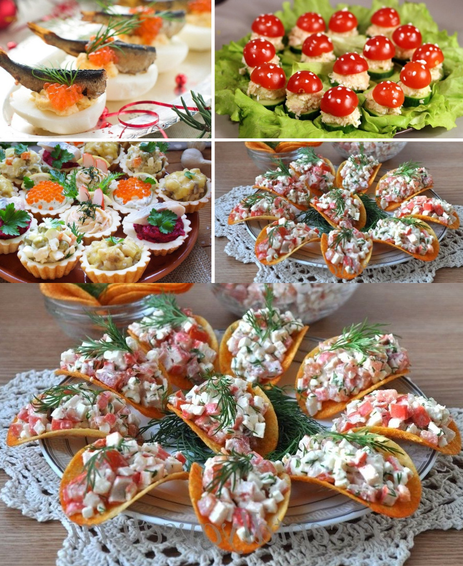 Золота четвірка: закуски, які зроблять ваш Новий Рік незабутнім