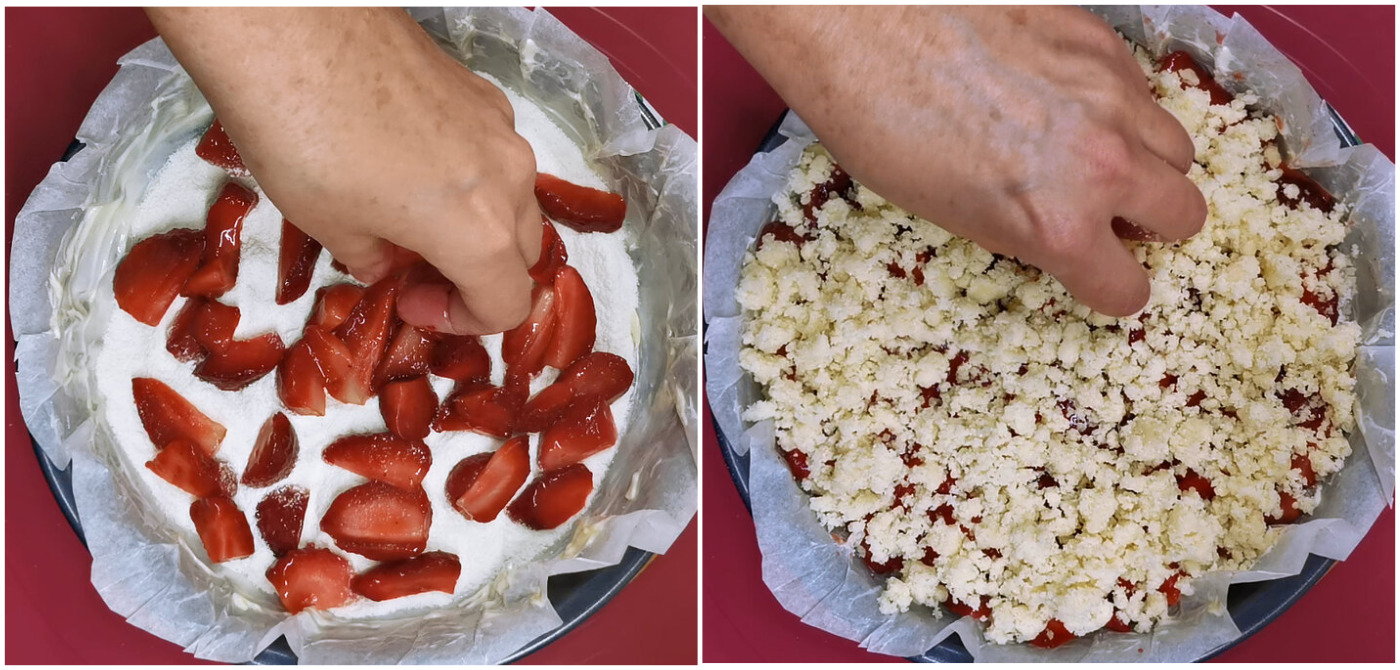 Тісто навіть без замісу, а ягоди завжди є в морозилці: показую, як я печу свій самий ходовий пиріг з полуницею на швидку руку