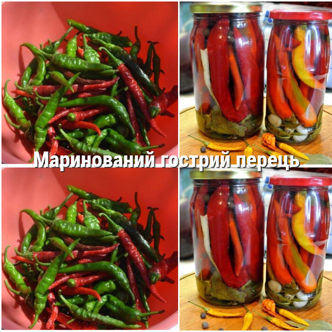 Маринований гострий перець на зиму – неймовірно смачний рецепт маринованого перцю на зиму