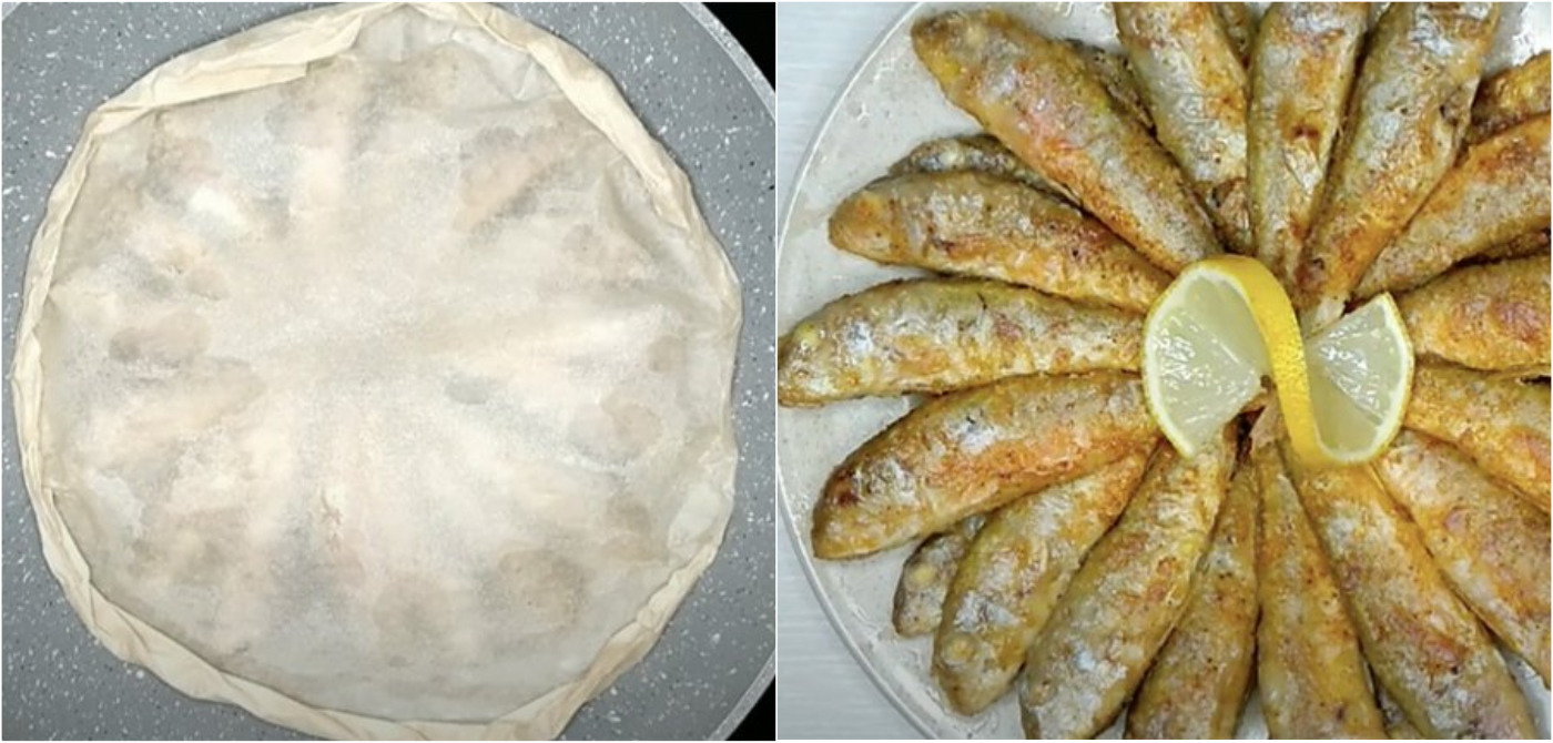 Показую, як я смажу дрібну рибу в папері, без запаху та бризок жиру по всій кухні – просто, смачно і швидко