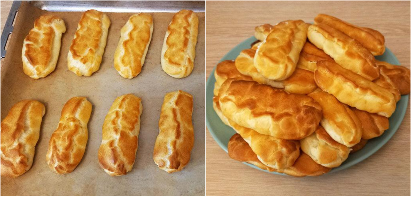 Домашні еклери з сирним кремом: покроковий рецепт приготування неймовірно смачної випічки до чаю