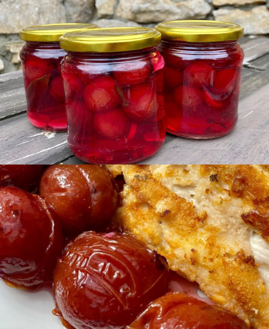 Як тільки бачу ці сливи, то відразу хочу м’яса! Мариновані пряні сливи з часником на зиму