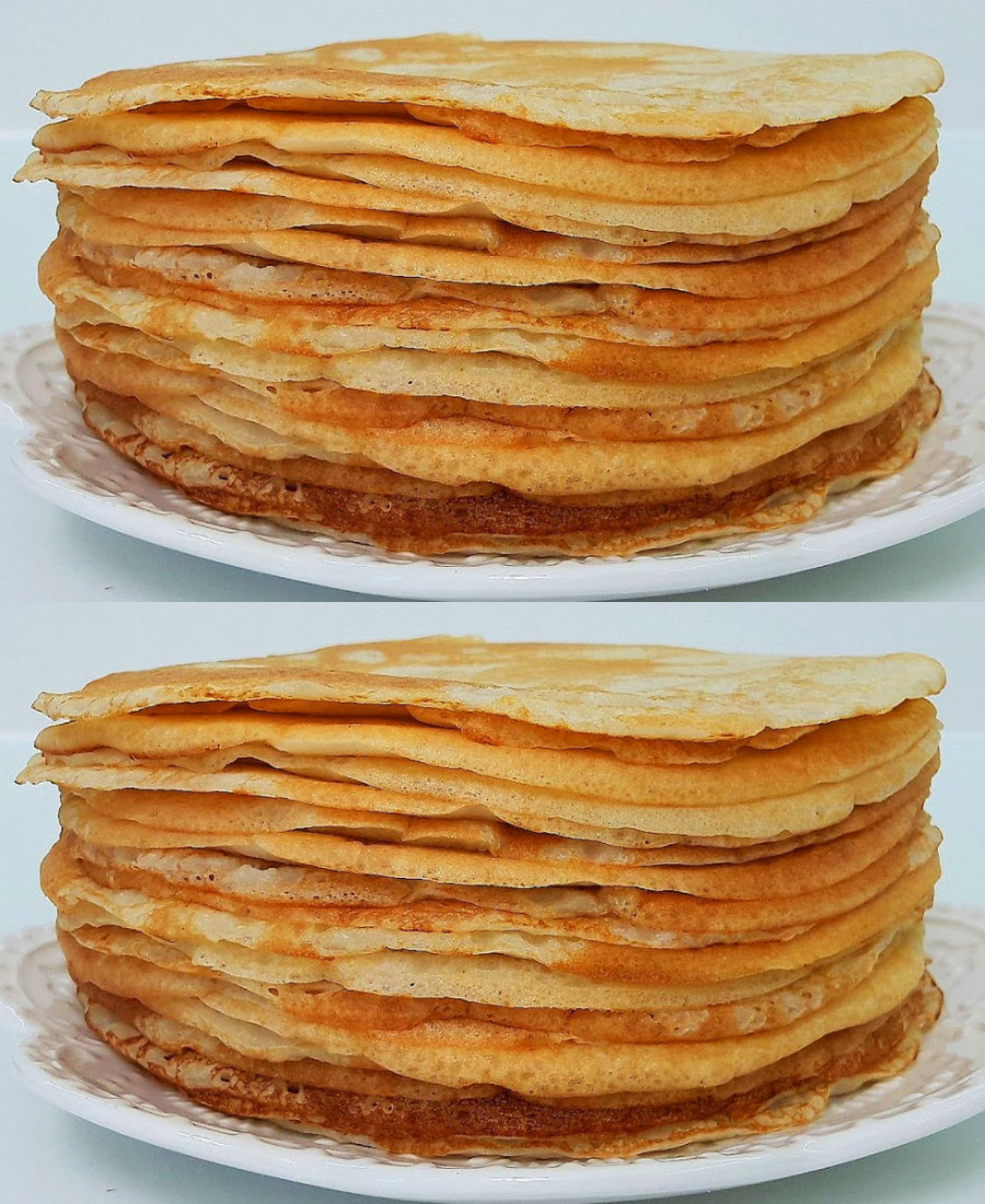Найсмачніші млинці на кефірі, які завжди виходять! Ділюсь рецептом тоненьких, заварних млинців на кислому молоці