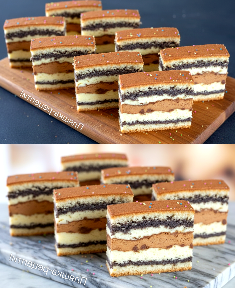 Пляцок в якому гармонійно поєднуються сир, мак, згущенка та кава! Сирно-макова вишиванка – смачний, великий і ситний!