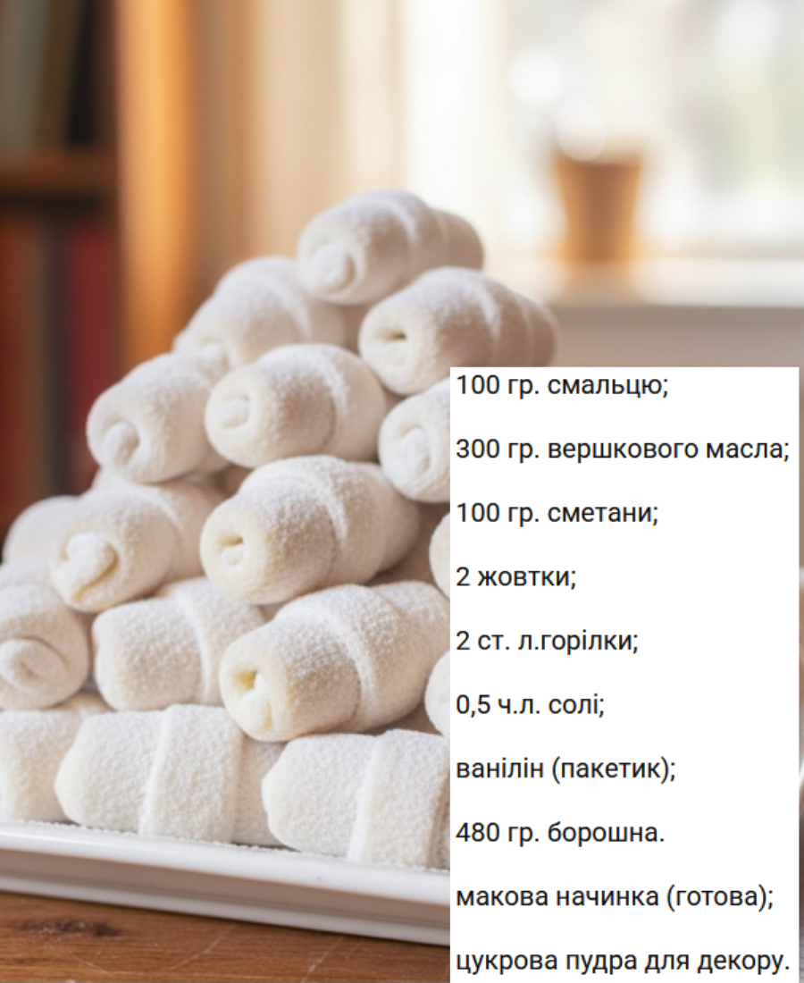 Довго шукала і знайшла! Це самий найкращий рецепт РОГАЛИКІВ!