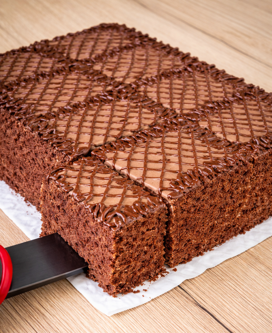 Шоколадний торт за 15 хвилин Вашого часу! Ніжний і дуже смачний! Легкий рецепт великого торта на будь-яке свято!