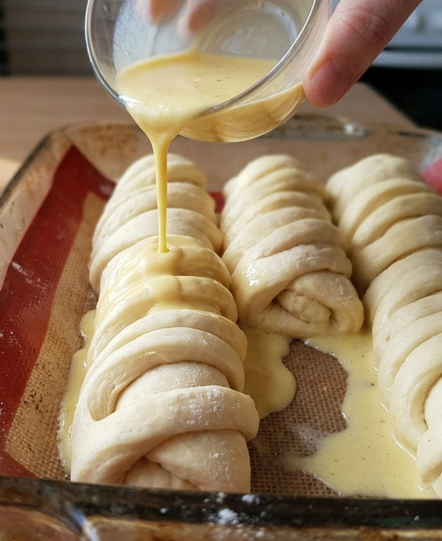 Булочки, як пух! Просто залийте кефіром тісто та поставте пектися