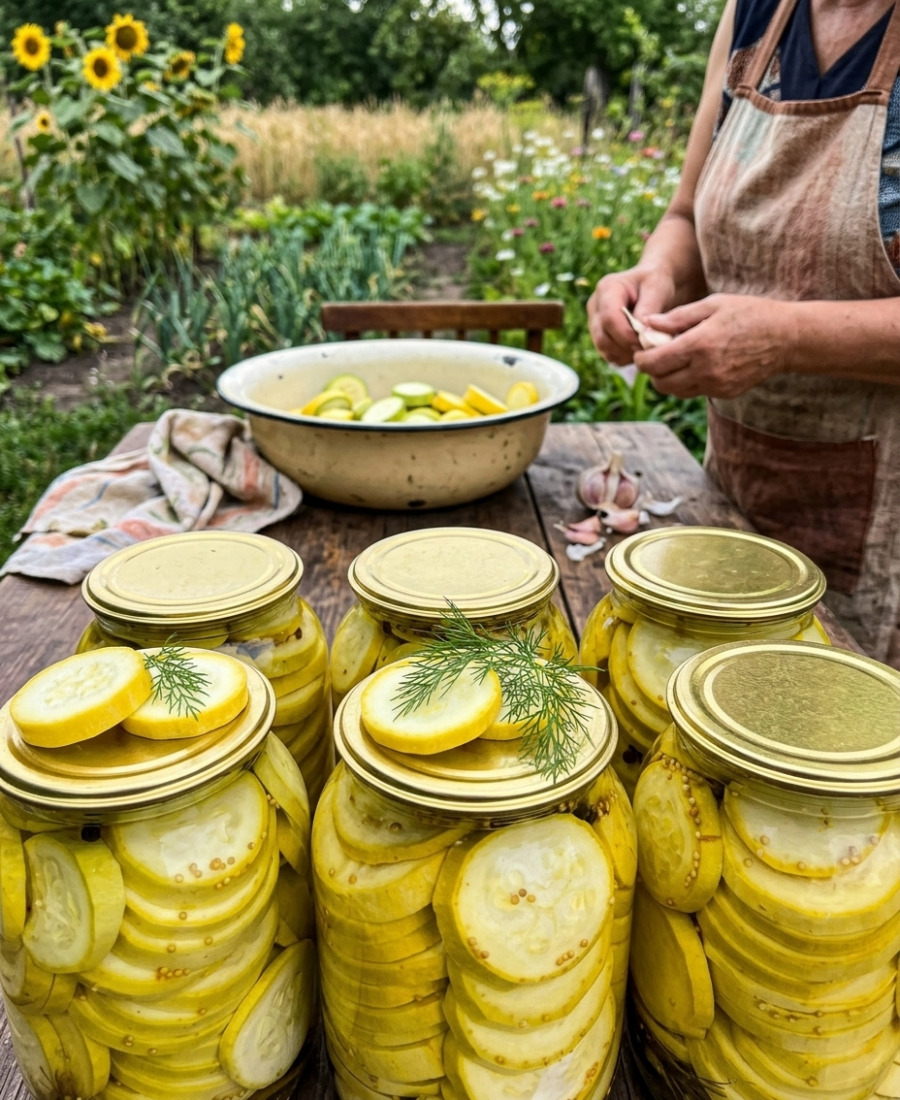 Наш улюблений рецепт маринованих кабачків на зиму. Вся сім’я їсть із задоволенням