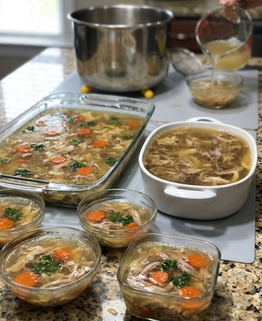 Смачний і корисний холодець з курячого м’яса – я готую в мультиварці