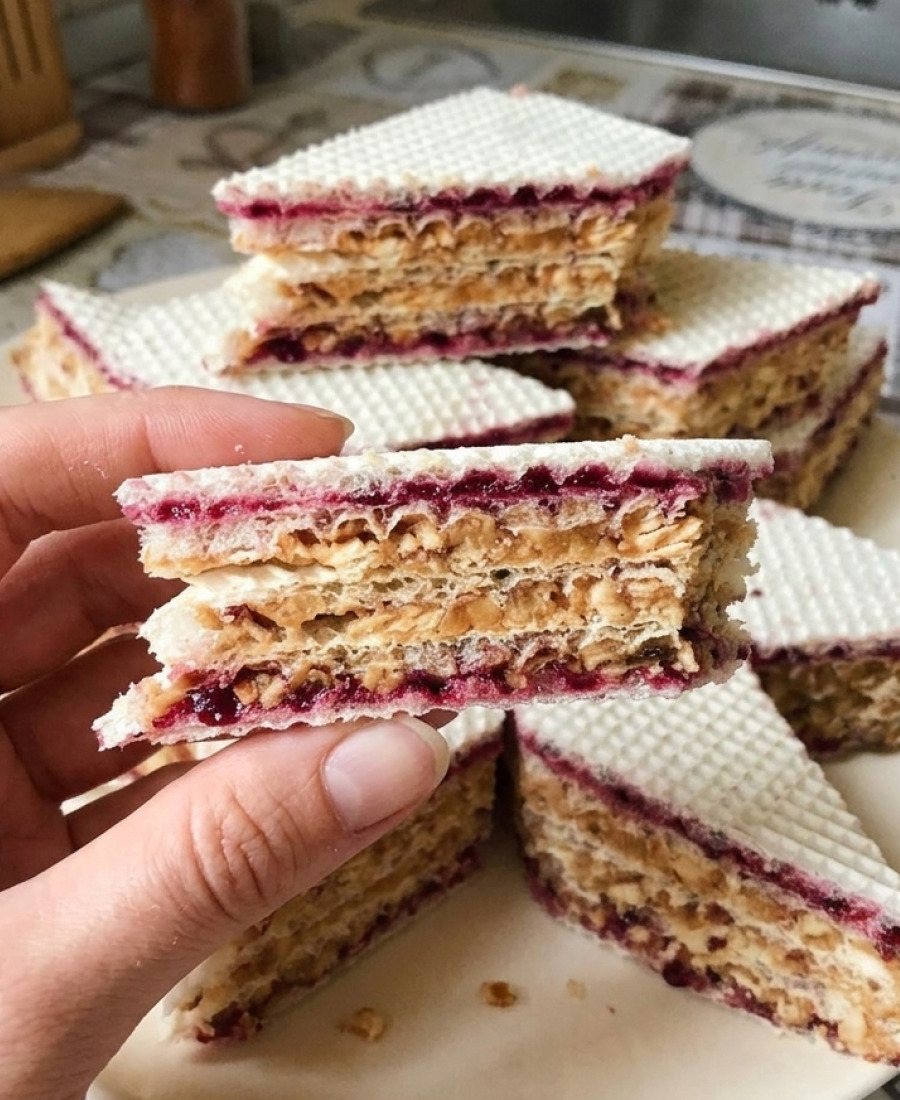 Торт з вафель “Лінивий снікерс” – швидкий та простий рецепт від української господині