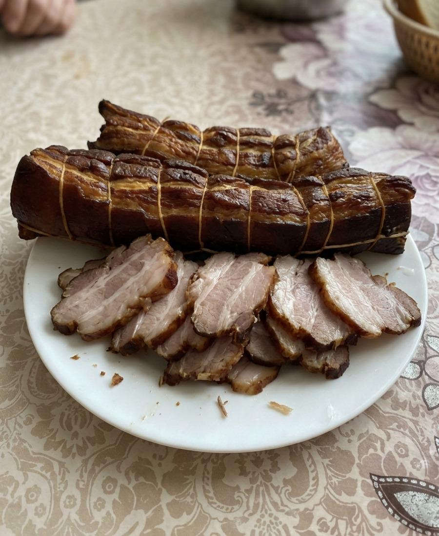 Копчена грудинка по-домашньому – просто і смачно